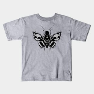 Skull moth Kids T-Shirt
